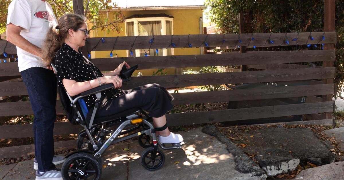 Cracked L.A. sidewalks are a symptom of a bigger breakdown