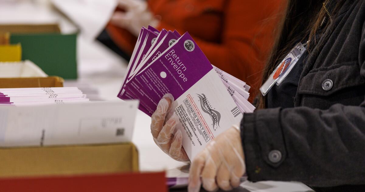 L.A. voters will cast ballots in eight City Council districts, two with open seats