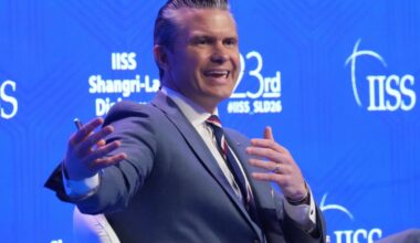 Hegseth tones down warnings about China