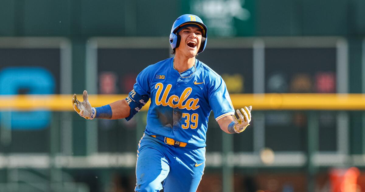 UCLA's Mulivai Levu hits walk-off to beat USC, reach Big Ten final