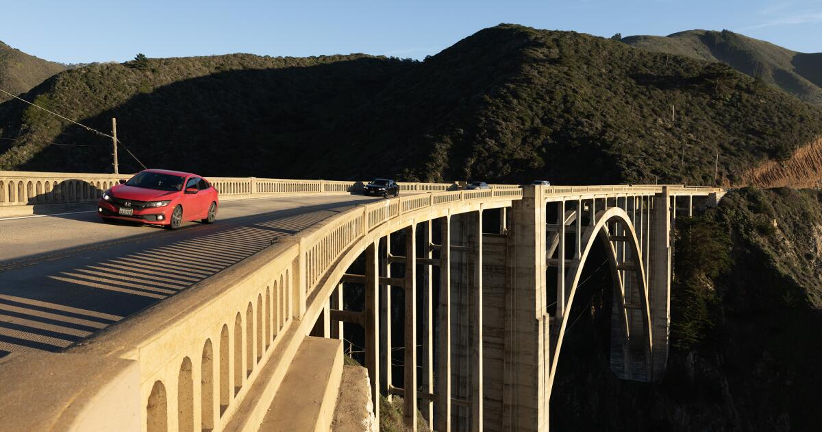 Officials plan parking restrictions around Big Sur's Bixby Bridge