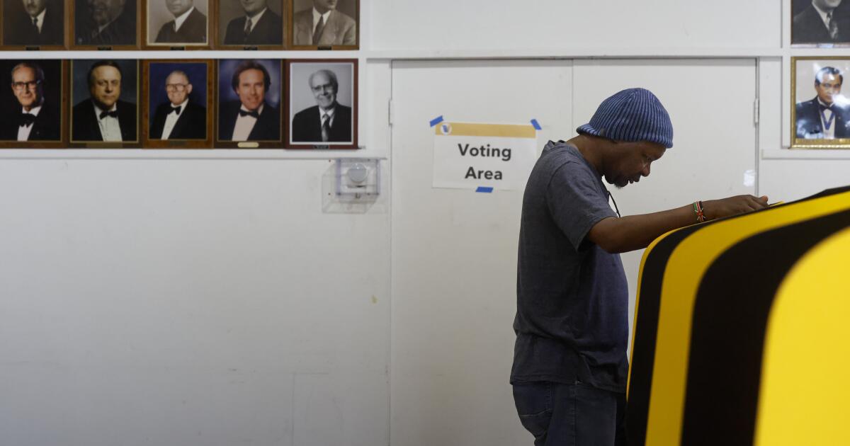 Despite Trump's insistence, in-person voting does exist in Los Angeles