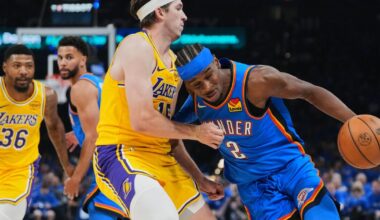 Lakers lose Game 1 to the Thunder
