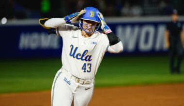Megan Grant becomes UCLA's all-time home run leader in WCWS win