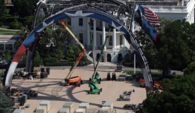 'This is a hijacking': UFC White House fight and race cars take over National Park Service land