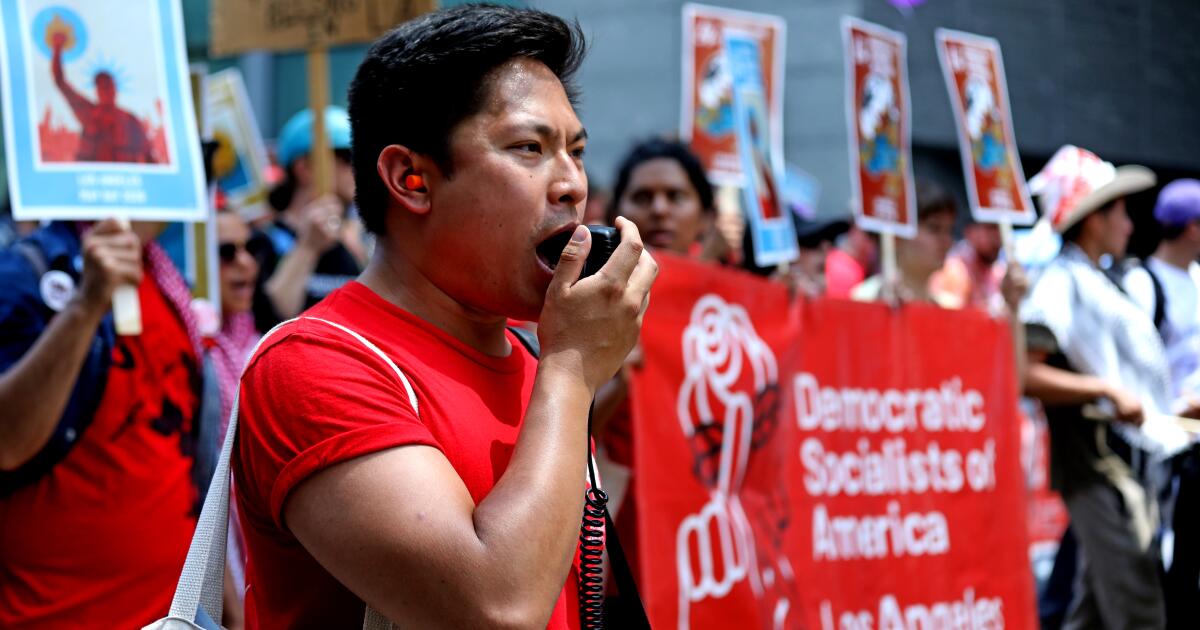 L.A.'s democratic socialists look to boost their clout in City Hall