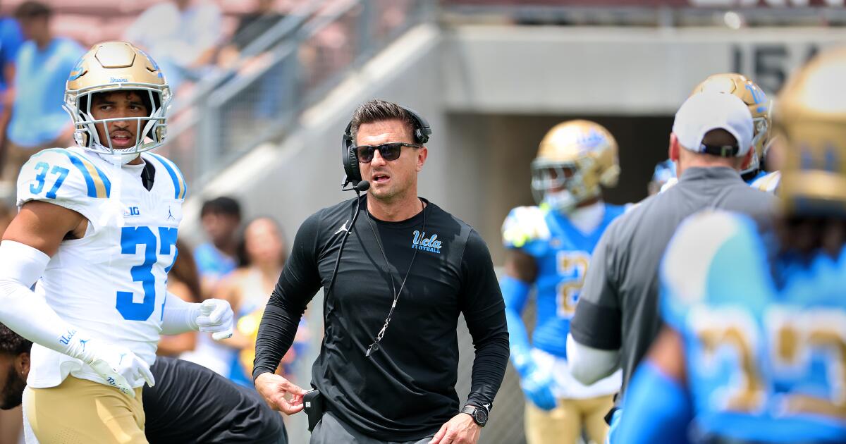 UCLA coach Bob Chesney restores Bruins festive spring game energy