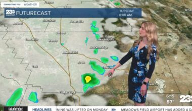 Light rain Tuesday; big warm up for Mother's Day weekend