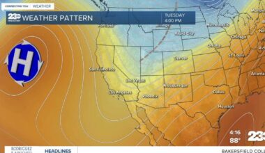 Warm, dry weather through the week