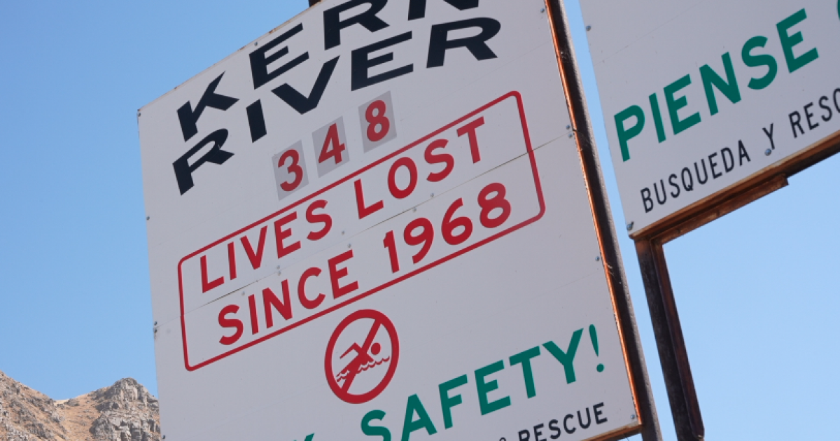 Officials warn of Kern River dangers after death toll rises to 348