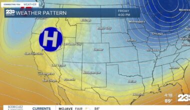 Warm Saturday, cooler on Sunday
