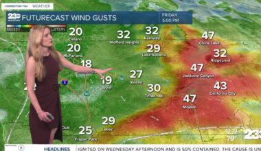 Windy this weekend with elevated fire danger