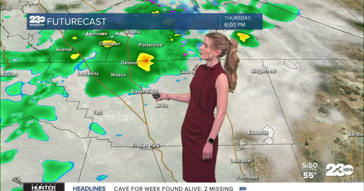 Watching for rain chances Thursday before drying out and heating up this weekend
