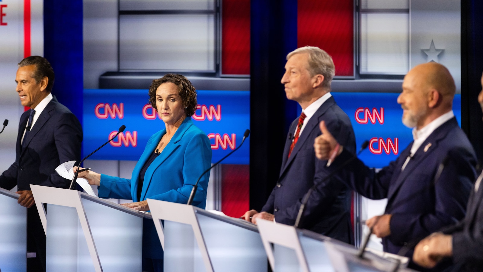 California Democrats shrug at their choices in packed race to replace Newsom