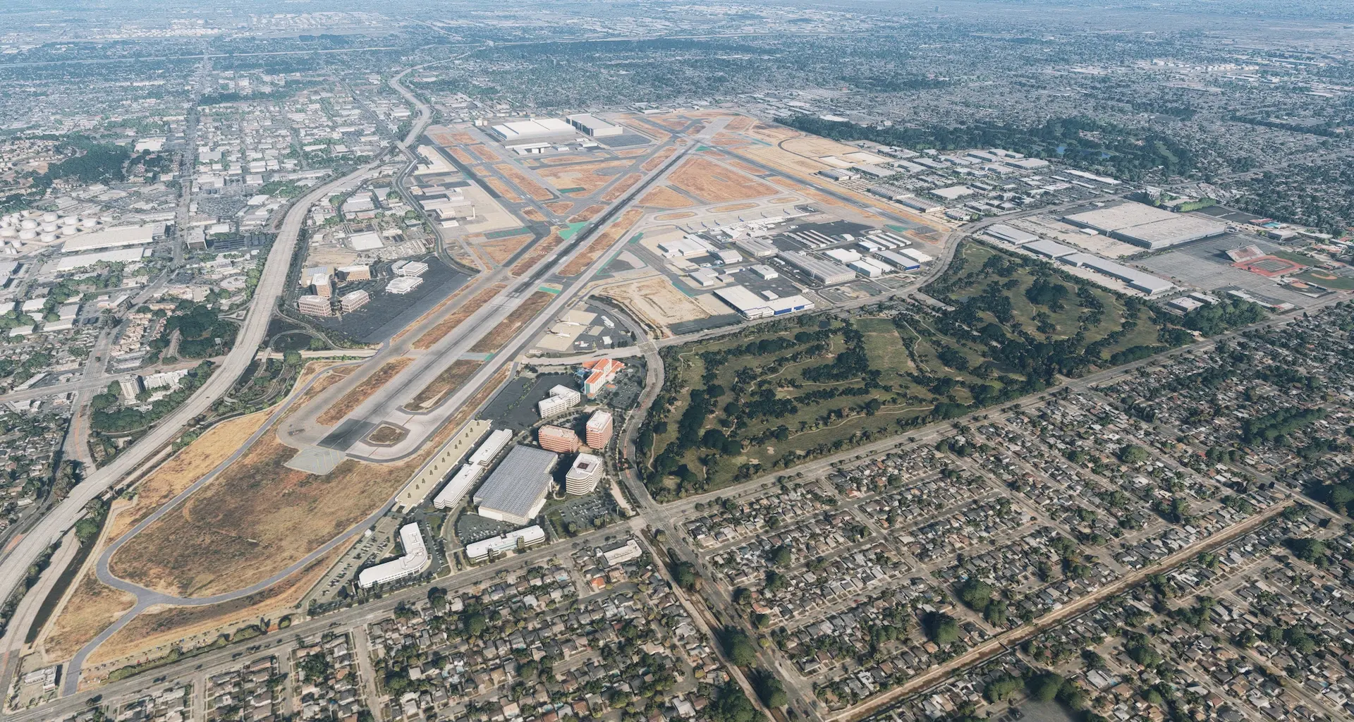 XWind Studios releases Long Beach Airport (KLGB) for MSFS 2024, with a historic 1941 terminal at its heart