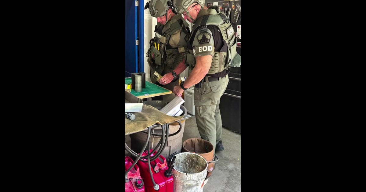 Explosives removed from Sacramento County home of former demolitions instructor