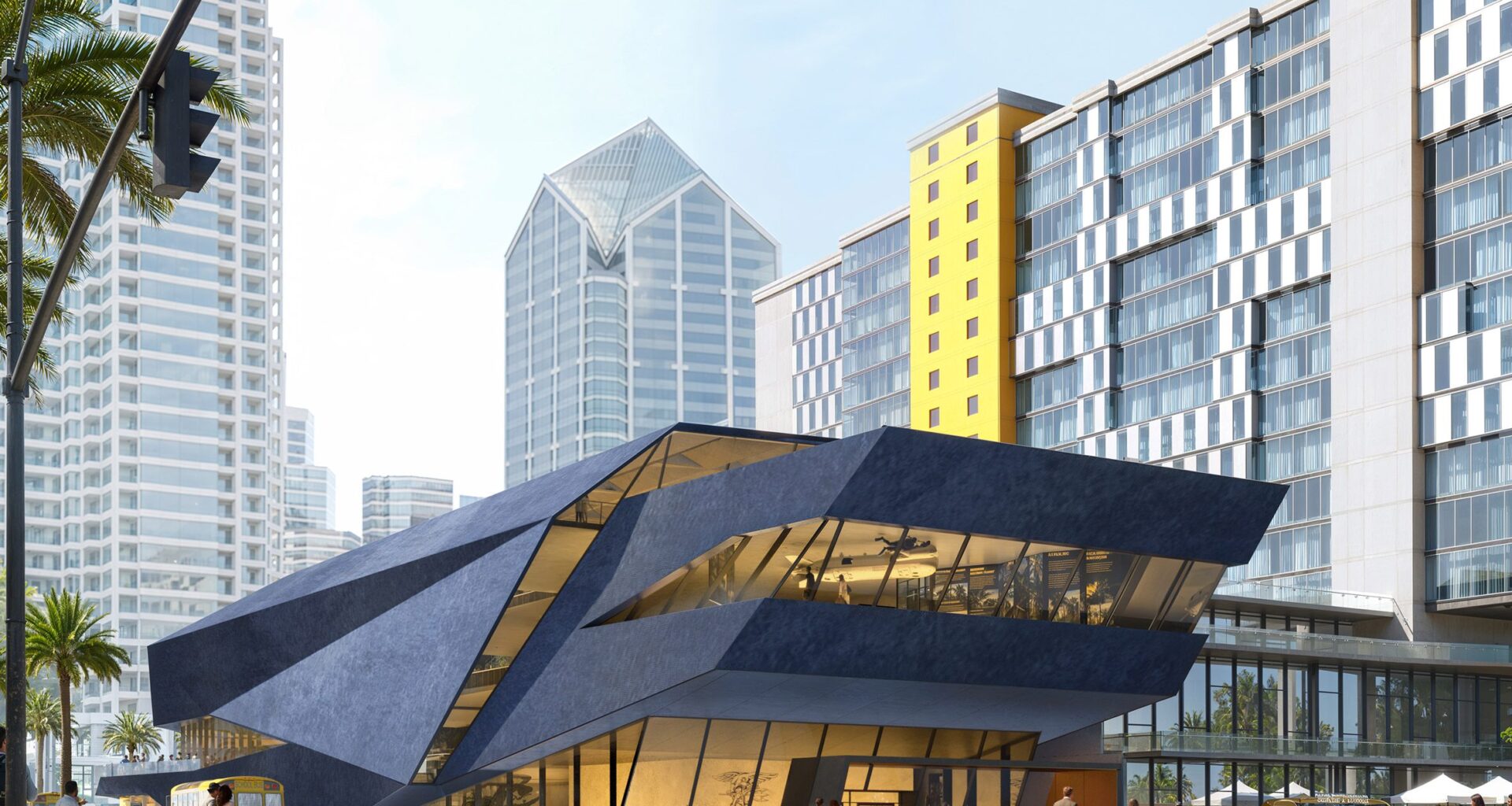 ZGF Architects designs stealthy Navy SEAL Museum for San Diego