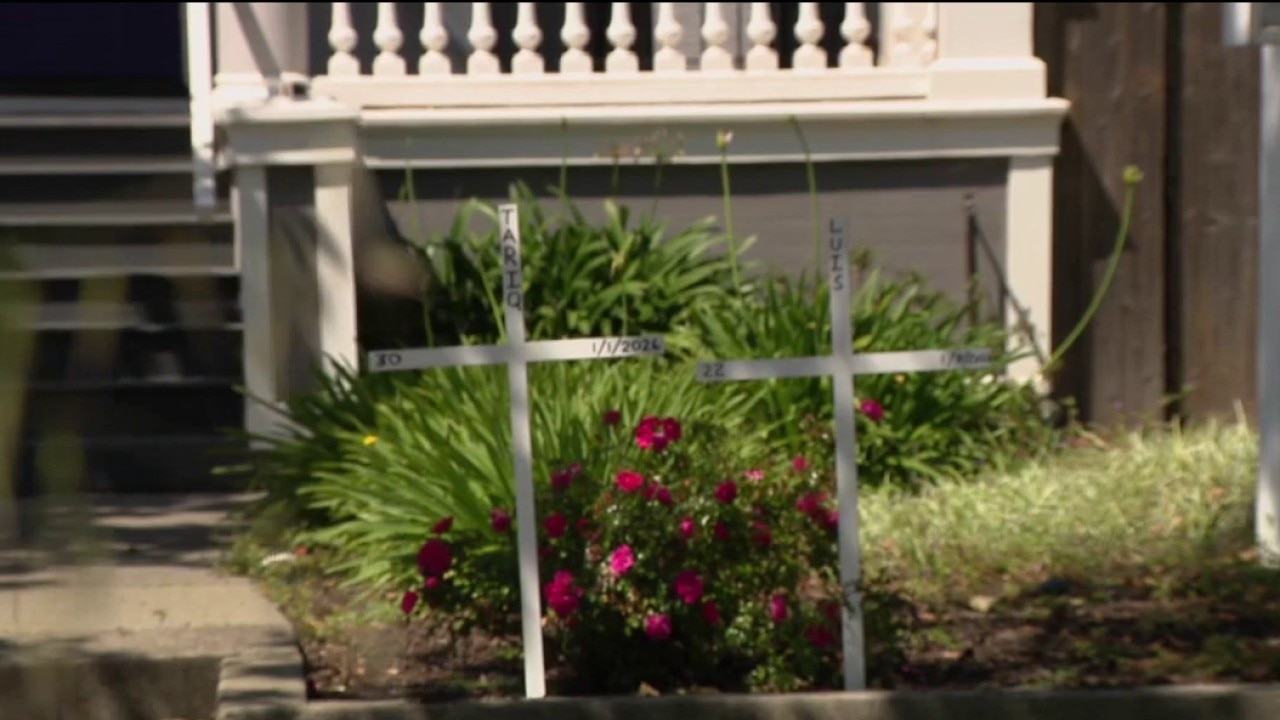 Vandals rip out memorial crosses at Oakland church