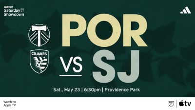 Matchday | Timbers face San Jose Earthquakes in a Soccer Celebration Send-off