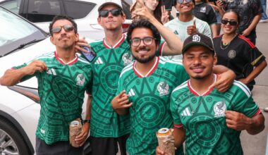 Fans rally around Mexico’s World Cup opener: A borderland celebration