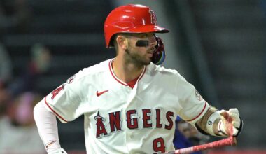 Los Angeles Angels shortstop Zach Neto (9)