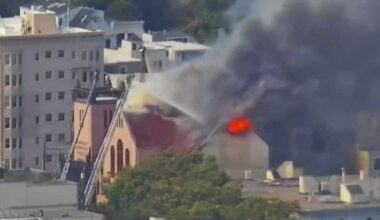 San Francisco church fire leads to shelter-in-place order