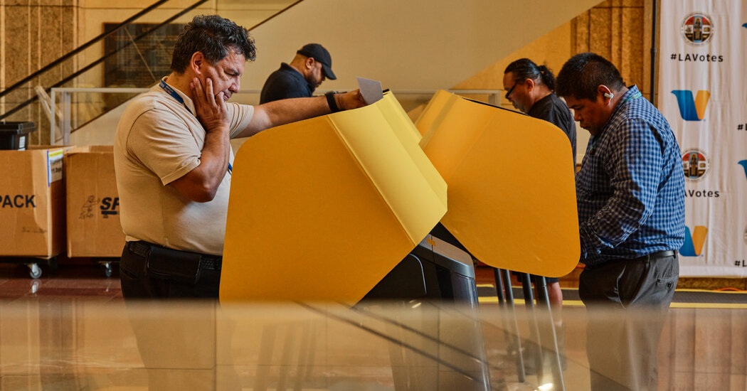 Voters in Los Angeles Say They ‘Don’t Have a Lot of Good Choices’