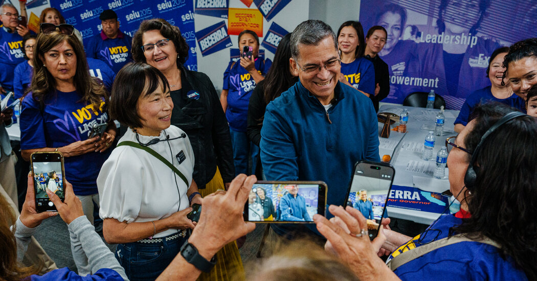 Xavier Becerra Advances in California Governor Race