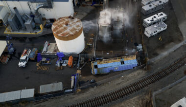 Where methyl methacrylate is stored in California