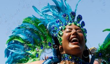 Photos: Bright colors, feathers, music and joy at Oakland Carnival