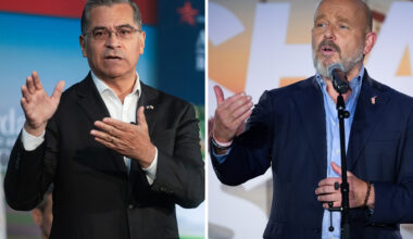 California election result: Becerra, Hilton lead in governor's race