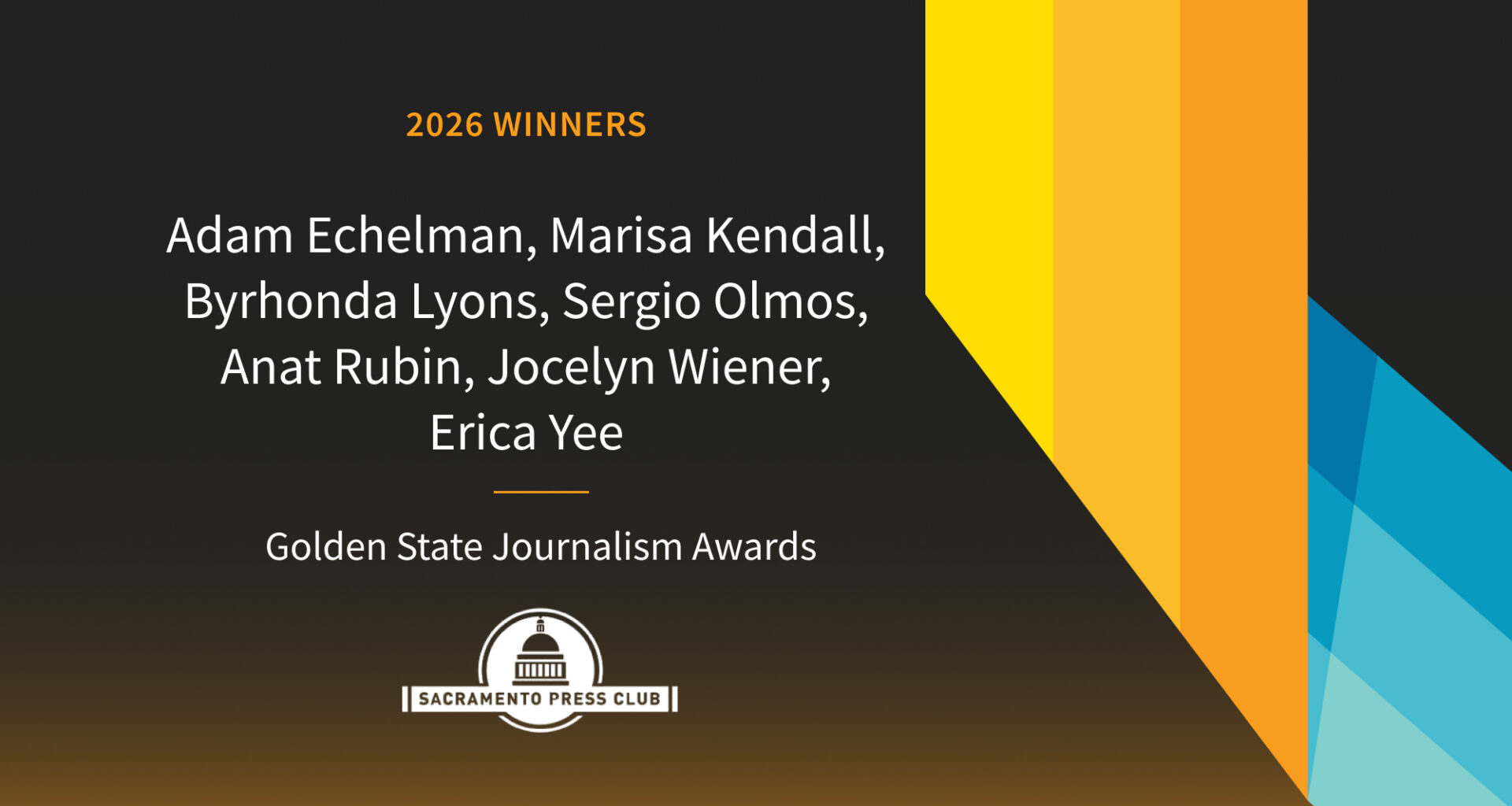 CalMatters honored for health care, justice and education coverage