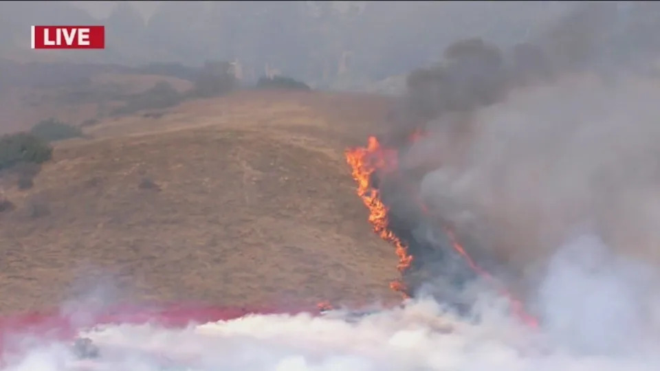 Sorrento Fire (FOX 5/KUSI)