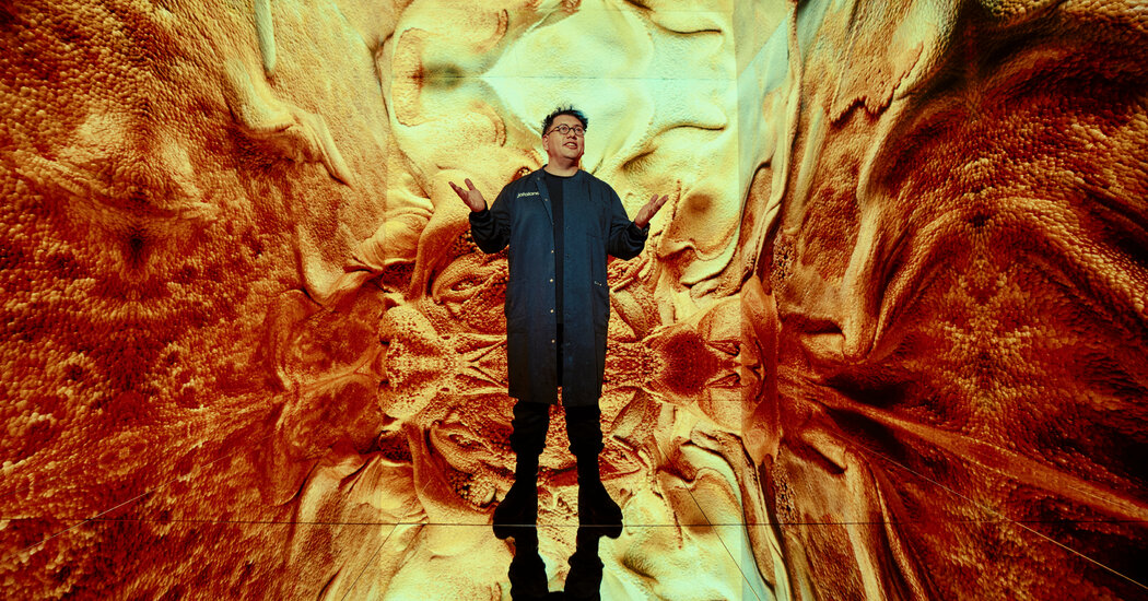 Refik Anadol’s Dataland: You Feel the A.I. Art, and It Feels You Back