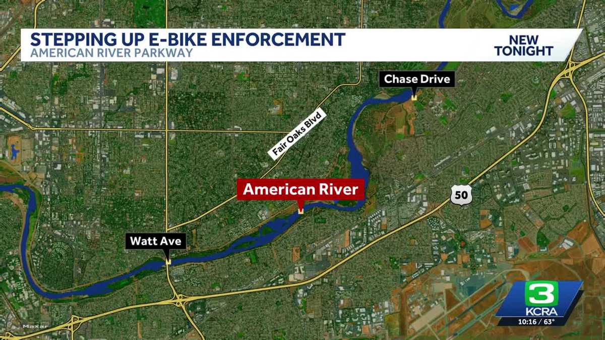 Park rangers enforce e-bike rules in Sacramento County