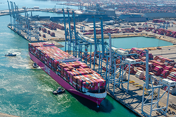 ITS, ONE, Port of Long Beach June 2026 aerials