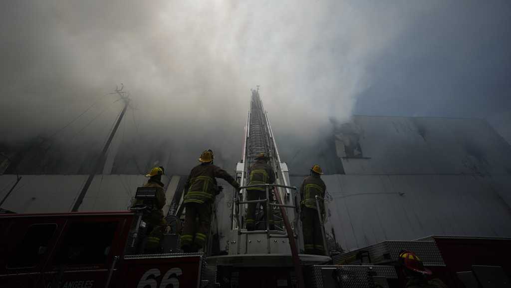 What to know about a cold storage warehouse fire in Los Angeles