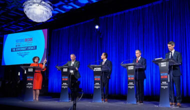 California holds crowded primary in race to replace Gov. Gavin Newsom