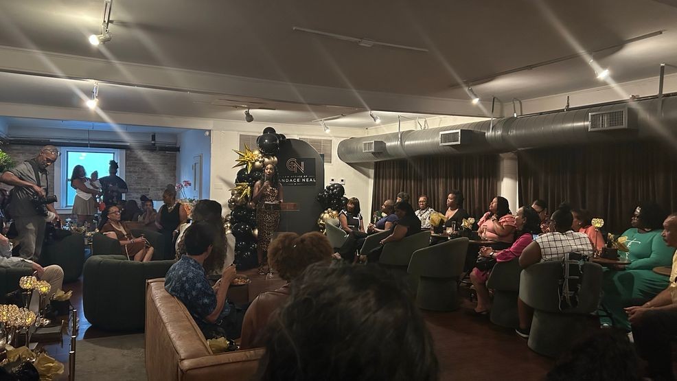 Candace Neal's launch party of her law firm, Law Office of Candace Neal, ahead of Juneteenth. (KBAK/KBFX)