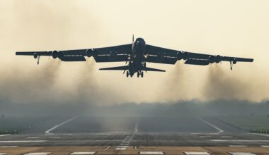 US Air Force B-52 bomber crashes in California; 8-member crew presumed dead