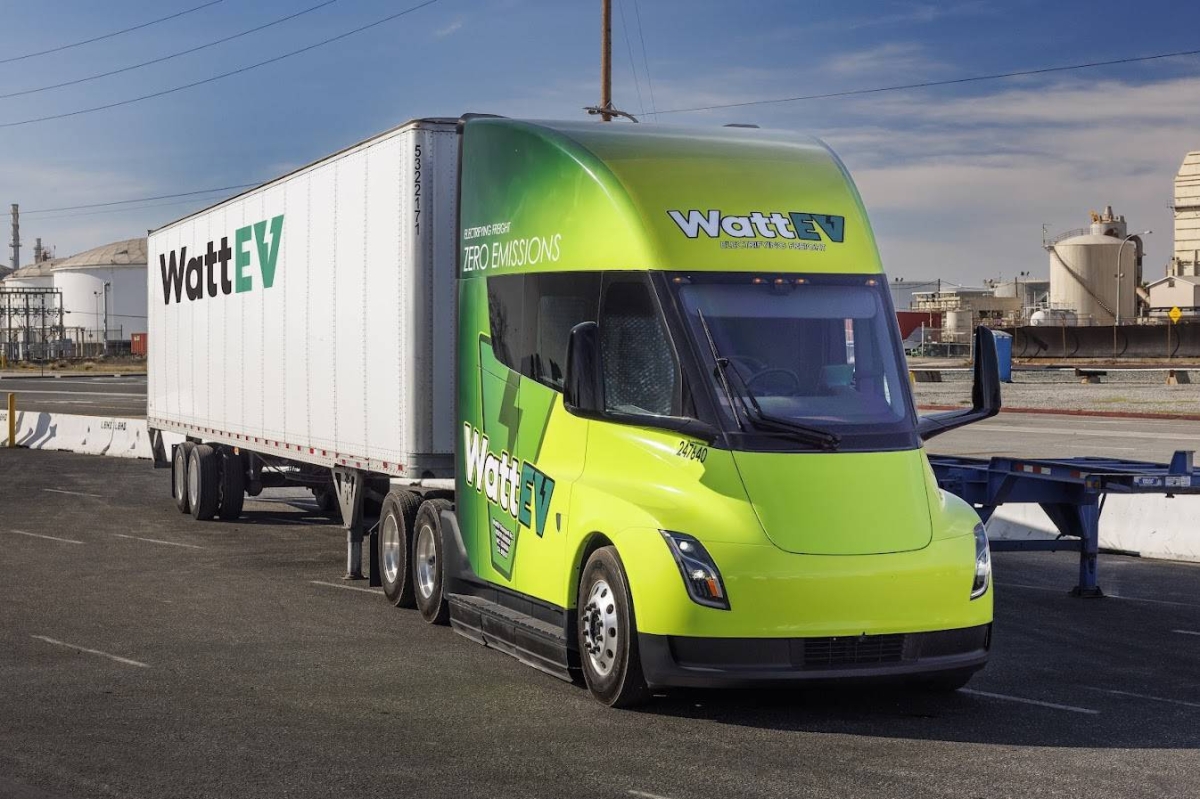 WattEV opens heavy-duty electric-truck charging depot in Fresno, CA