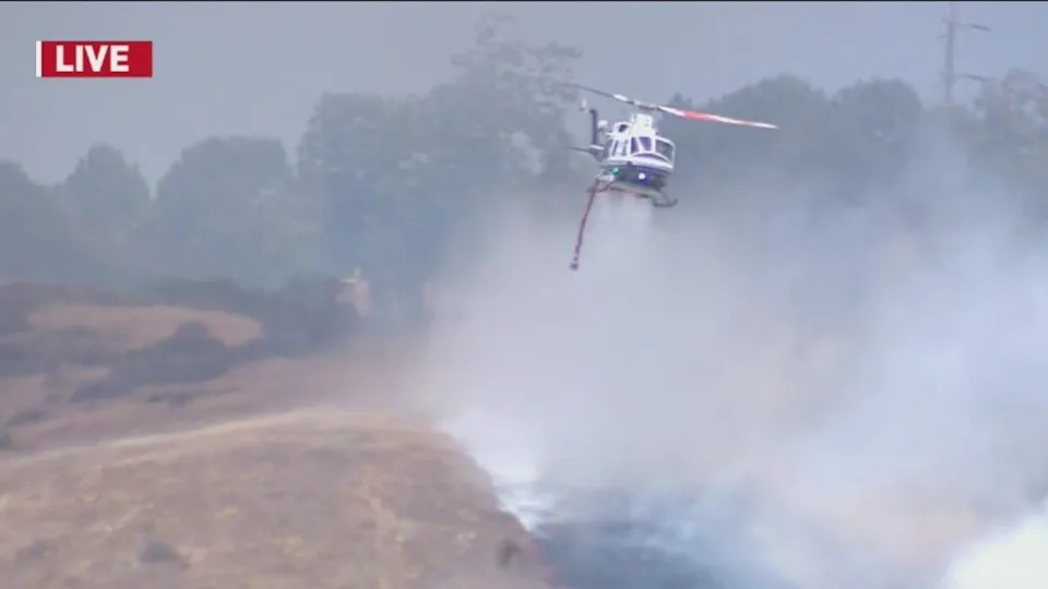 Sorrento Fire (FOX 5/KUSI)