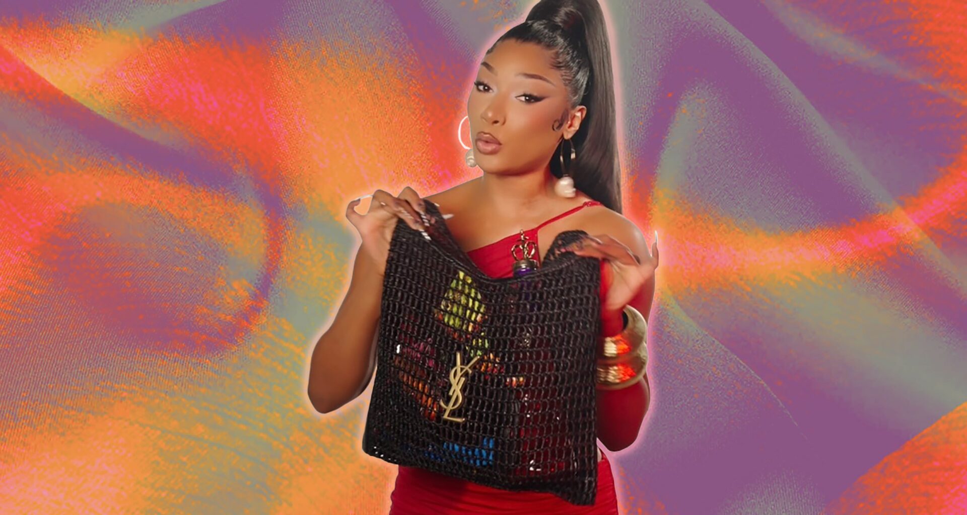 Exclusive: Megan Thee Stallion Spills Her Beach Bag