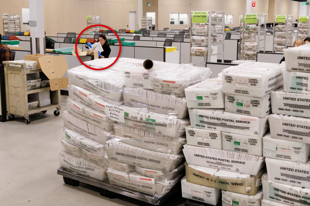 Inside empty $336M LA County election vote-counting facility