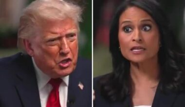 NBC reporter's six-word claim about California elections that sparked Trump storming off