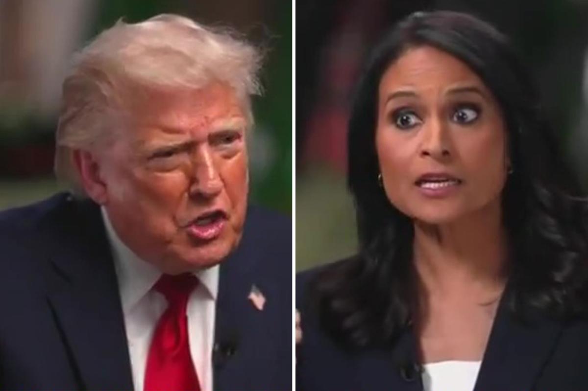 NBC reporter's six-word claim about California elections that sparked Trump storming off