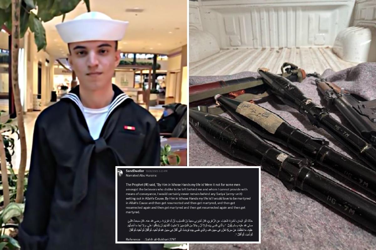 Californian sailor arrested over homegrown ISIS terror plot targeting US Special Forces