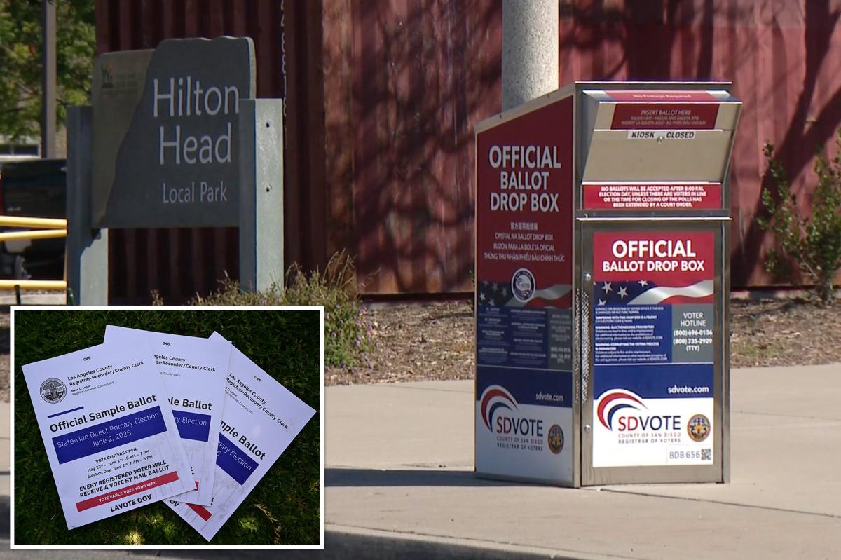 San Diego ballot box abandoned on street for over a week after Election Day