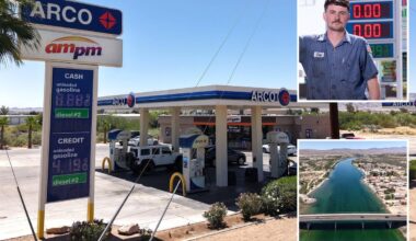 California-Arizona border reveals striking gas price divide