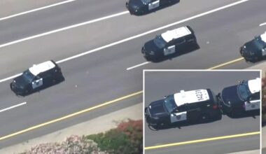 Stolen Sacramento police cruiser chase ends in Lodi arrest